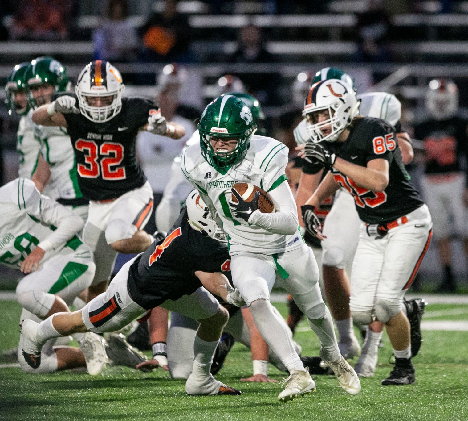 Senior hosts Belgrade for homecoming game